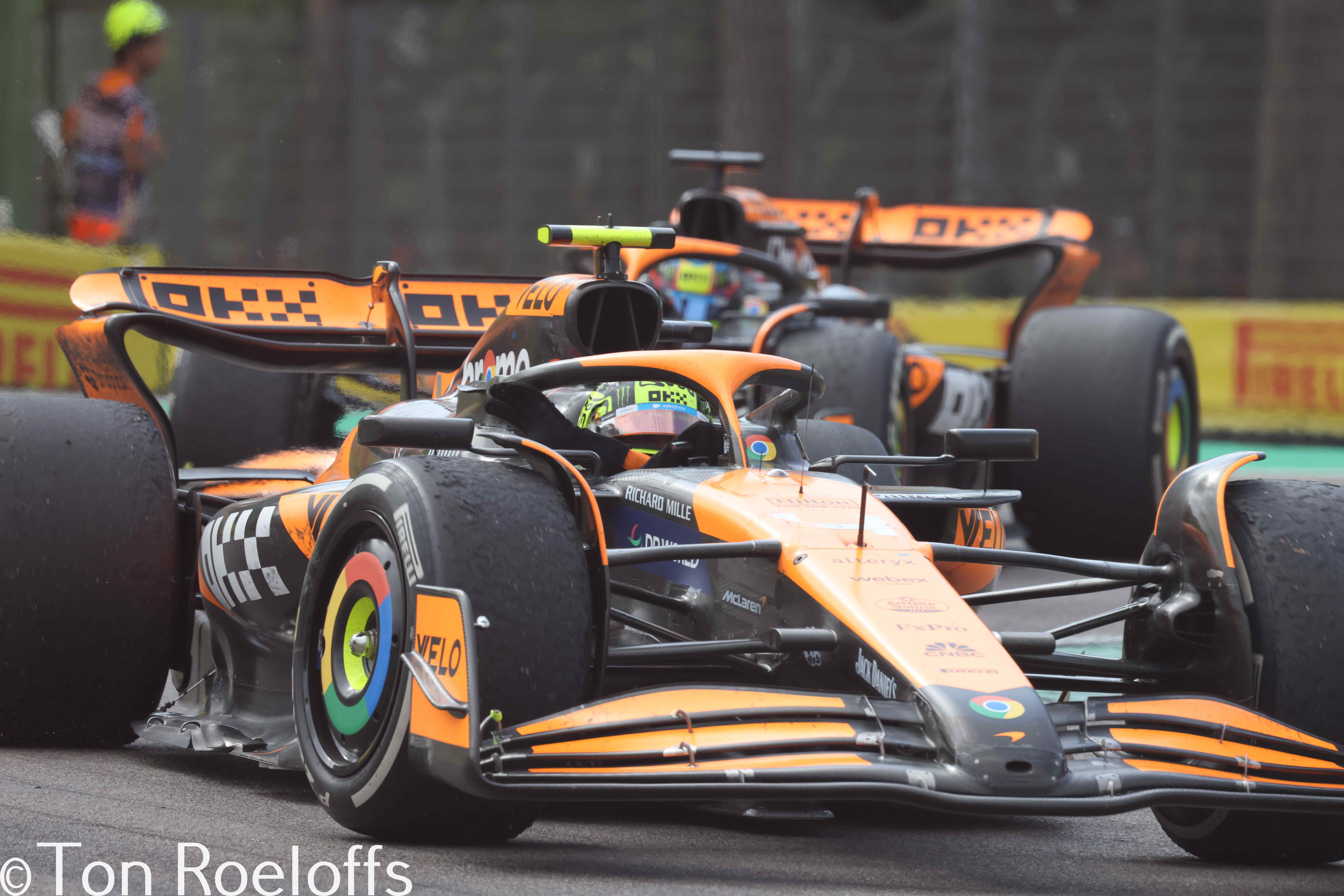 Verstappen pitbox